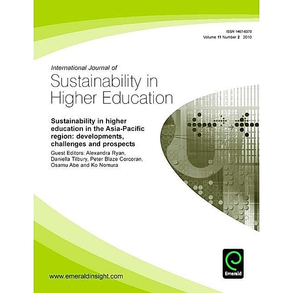 Sustainability in Higher Education in the Asia-Pacific Region