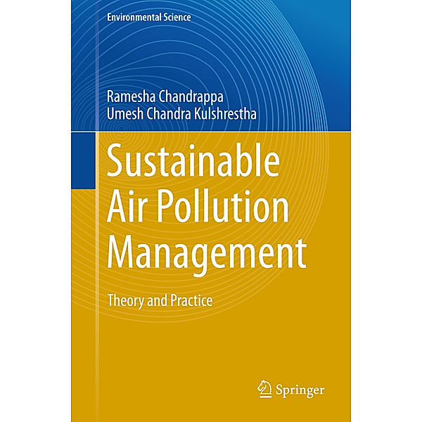 Sustainable Air Pollution Management, Ramesha Chandrappa, Umesh Chandra Kulshrestha