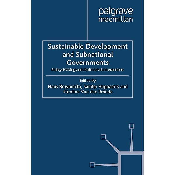 Sustainable Development and Subnational Governments