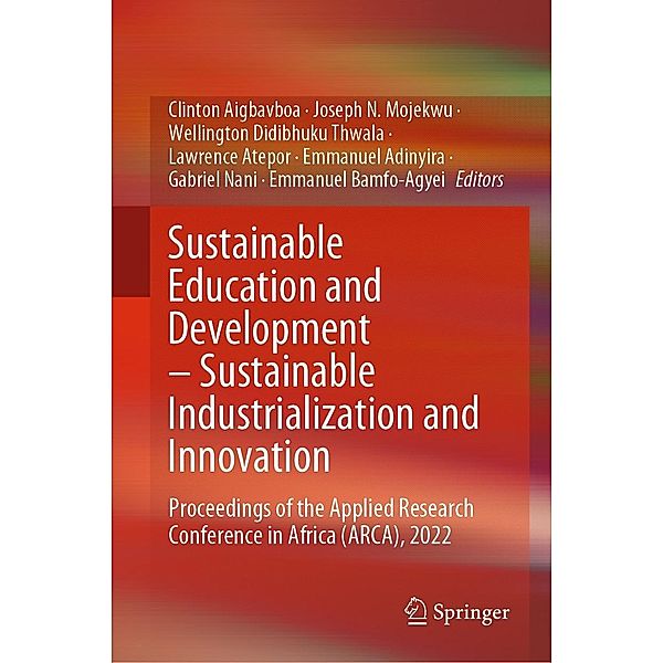 Sustainable Education and Development - Sustainable Industrialization and Innovation