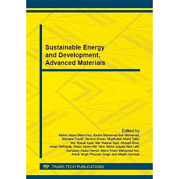 Sustainable Energy and Development, Advanced Materials