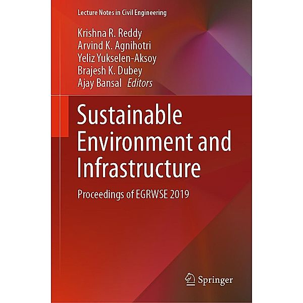 Sustainable Environment and Infrastructure / Lecture Notes in Civil Engineering Bd.90