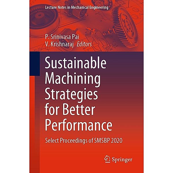 Sustainable Machining Strategies for Better Performance / Lecture Notes in Mechanical Engineering