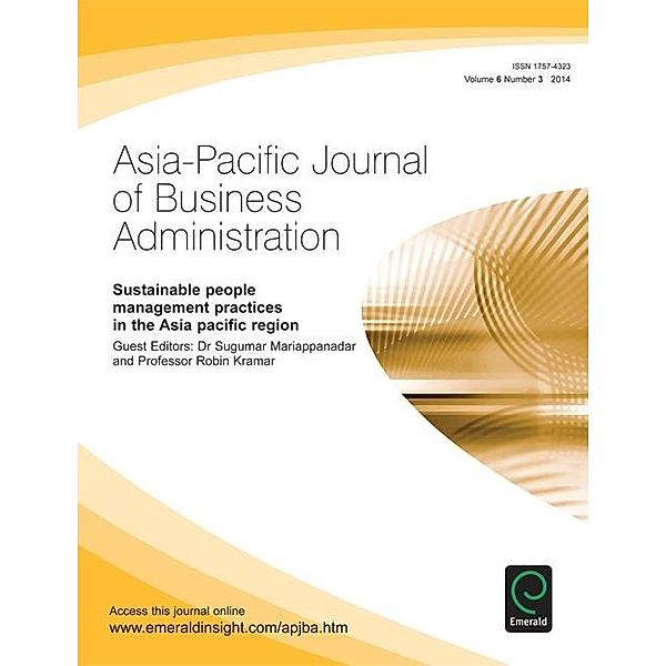 Sustainable People Management Practices in the Asia Pacific Region