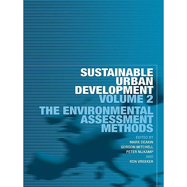 Sustainable Urban Development Volume 2