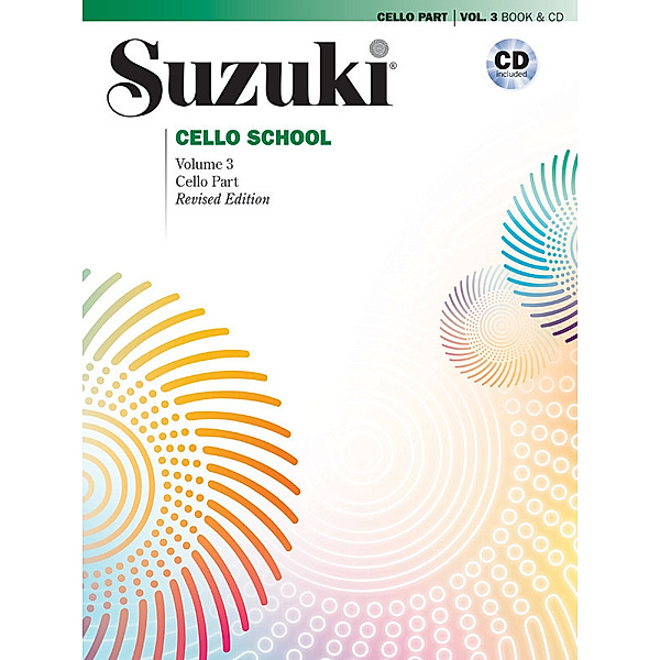 Suzuki Cello School, Cello Part, w. 1 Audio-CD.Vol.3, Shinichi Suzuki