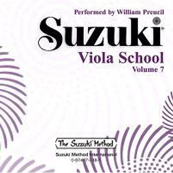 Suzuki Viola School, 1 Audio-CD, Shinichi Suzuki