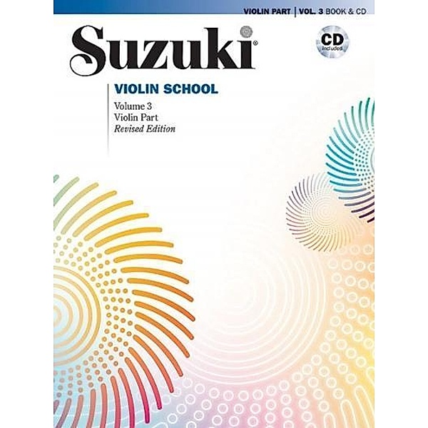 Suzuki Violin School, Revised Edition, Violin Part, w. Audio-CD, Shinichi Suzuki