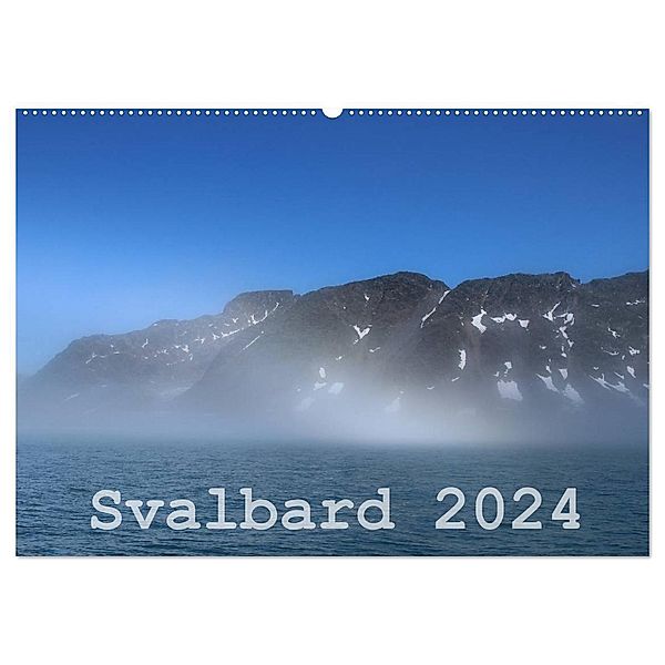 Svalbard 2024 (Wandkalender 2024 DIN A2 quer), CALVENDO Monatskalender, Michael Midding