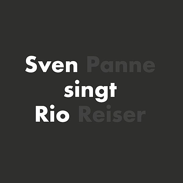 Sven Panne Singt Rio Reiser, Sven Panne