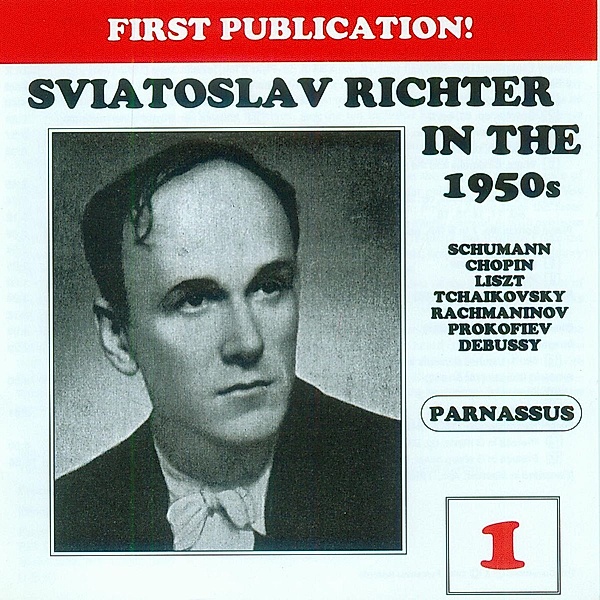 Sviatoslav Richter In The 50s Vol.1, Svjatoslav Richter