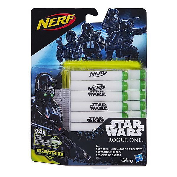 HASBRO SW Rogue 1 Glow-in-the-Dark 14er Darts