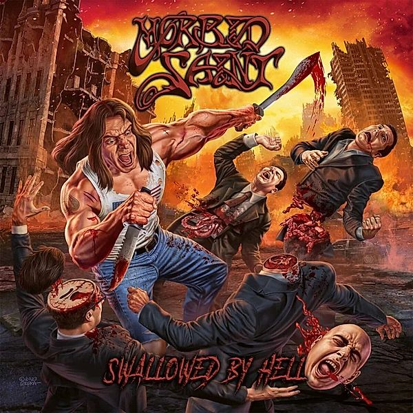 Swallowed By Hell (Red Vinyl), Morbid Saint