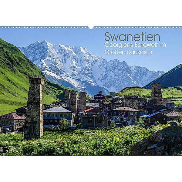 Swanetien - Georgiens Bergwelt im Großen Kaukasus (Wandkalender 2023 DIN A2 quer), Thomas Bering