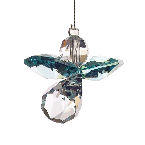 Swarovski Engel blauer Zirkon, klein