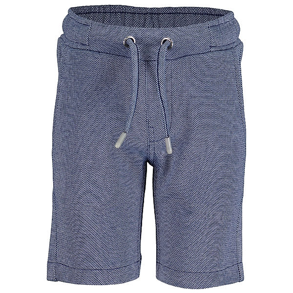 BLUE SEVEN Sweat-Bermudas FESTIVE in dunkelblau