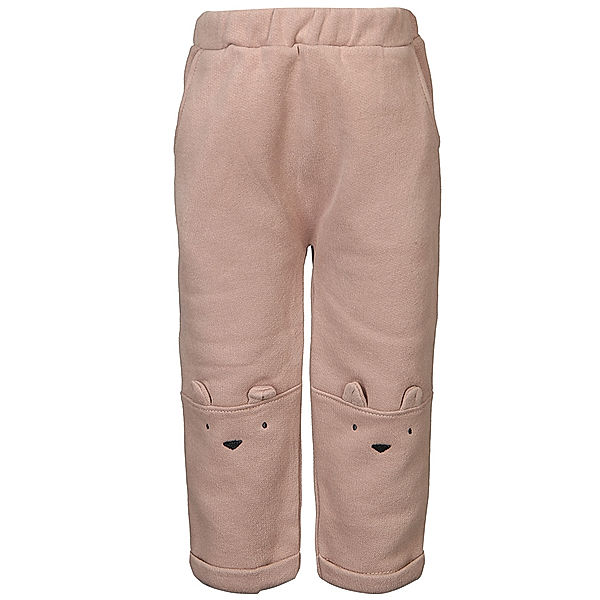 EMILE ET IDA Sweat-Hose BÄRCHEN in mauve