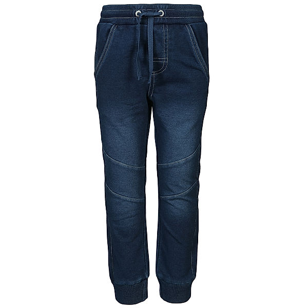 Boboli Sweat-Jeanshose BASIC in blue denim