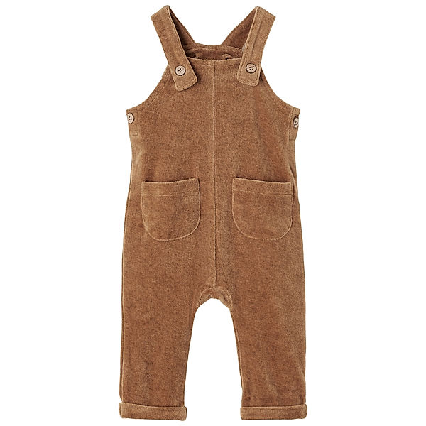 Lil' Atelier Sweat-Latzhose NBMREBEL in otter