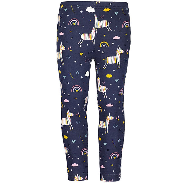 BLUE SEVEN Sweat-Leggings FUNNY UNICORN in ultramarin