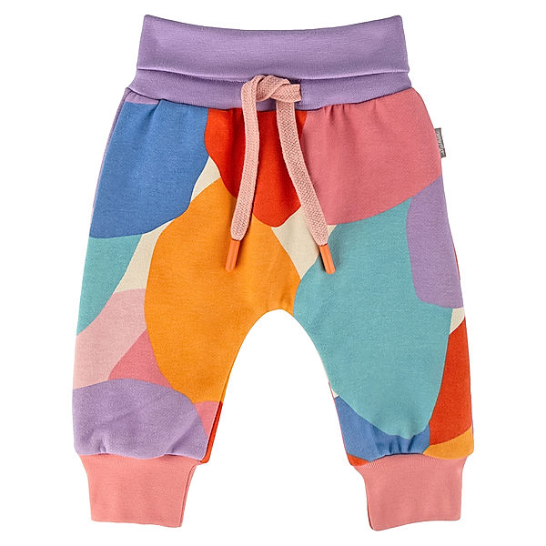 sigikid Sweat-Schlupfhose B - SKATING FLAMINGO PATTERN in bunt