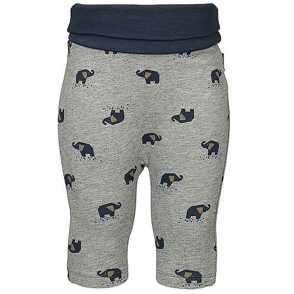 Sanetta Sweat-Schlupfhose FAMILY ELEPHANT in grau melange