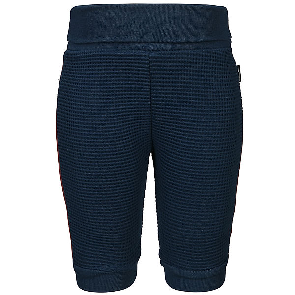 Sanetta Sweat-Schlupfhose WAFFELPIQUÉ in true navy