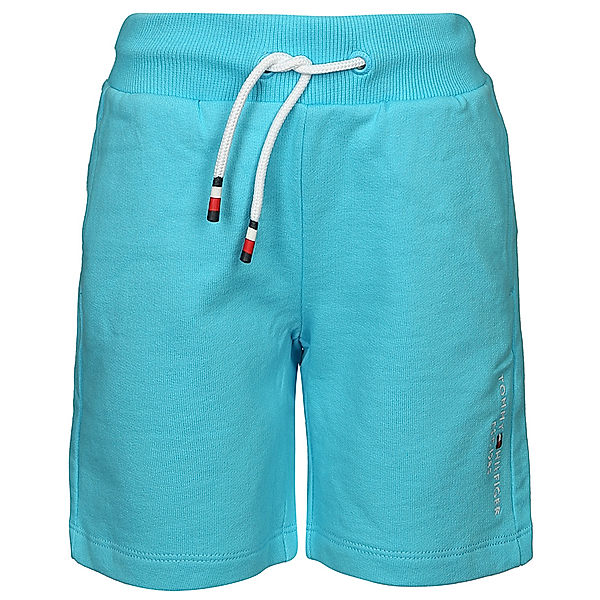 TOMMY HILFIGER Sweat-Shorts ESSENTIAL in seashore blue