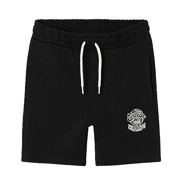name it Sweat-Shorts NKMDALOVAN COLLEGE CHAMPS in black