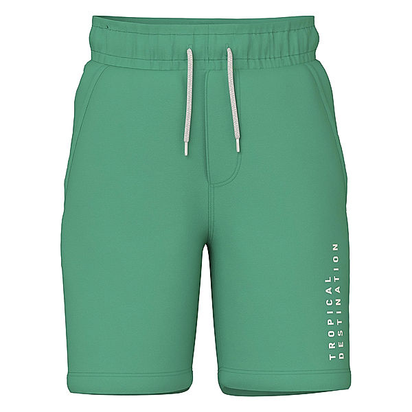 name it Sweat-Shorts NKMHERRY in green spruce