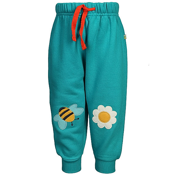 frugi Sweathose CRAWLERS - BEE in blau