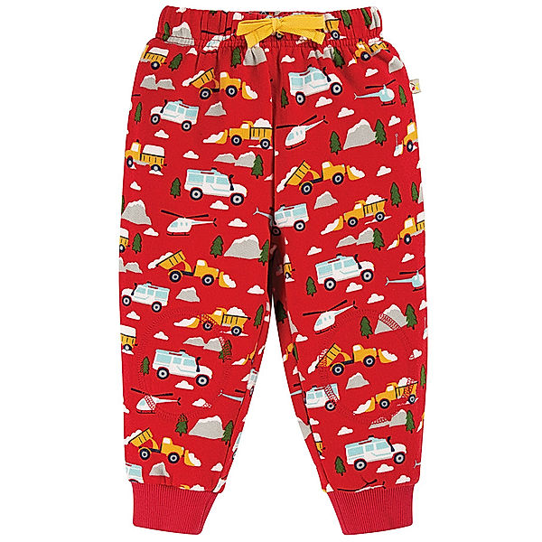 frugi Sweathose MOUNTAIN RESCUE in rot/bunt