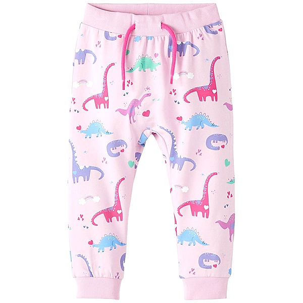 name it Sweathose NMFBELINA LOVELY DINOS in pink lavender