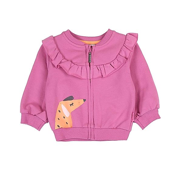 Sanetta Pure Sweatjacke DOG in berry