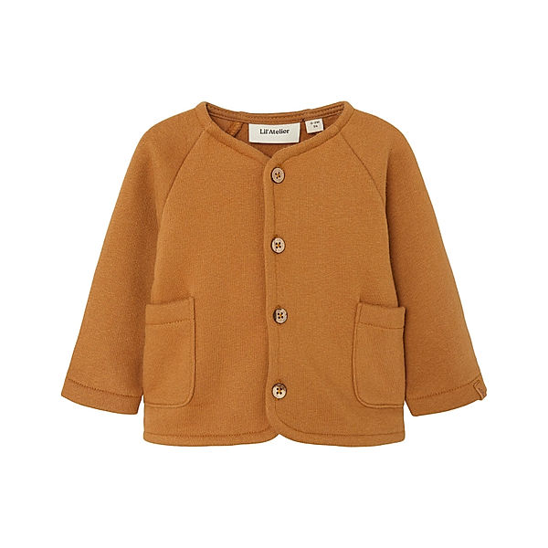 Lil' Atelier Sweatjacke NBMILONDON in chipmunk