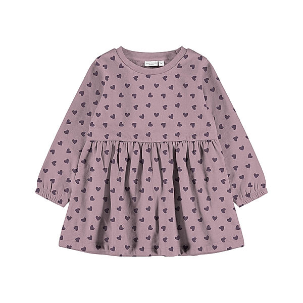 name it Sweatkleid NMFVILUBA in mauve shadows