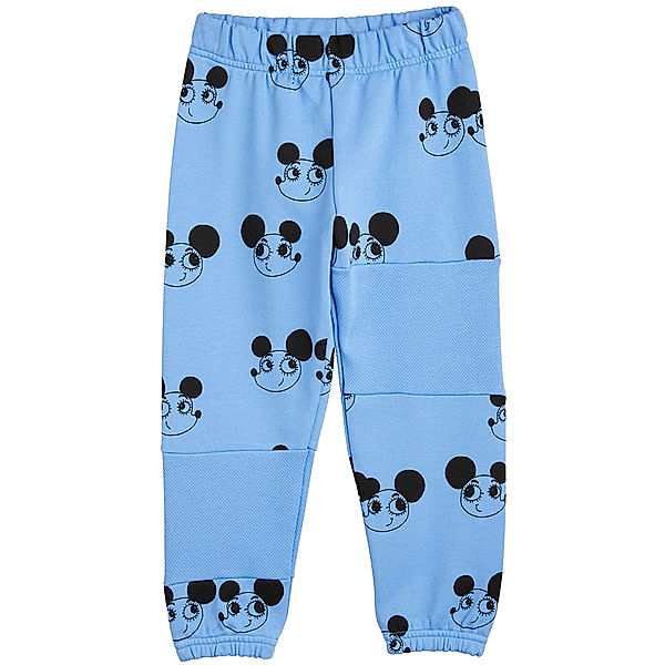 mini rodini Sweatpants RITZRATS AOP in blue