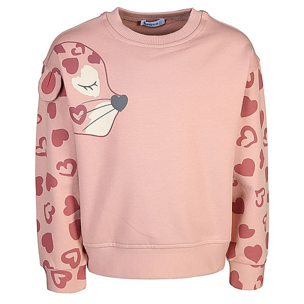 Mayoral Sweatpullover ANIMAL in rose