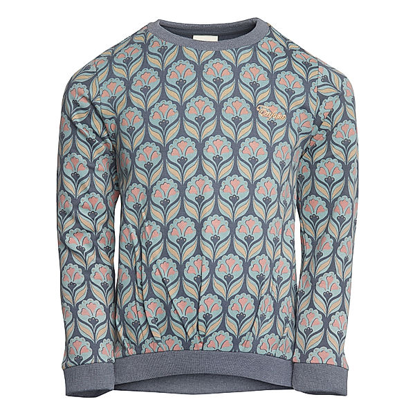 EN FANT Sweatpullover FLORES AOP in dark slate