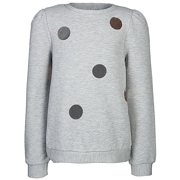 Mayoral Sweatpullover FUNKY DOTS in silbergrau