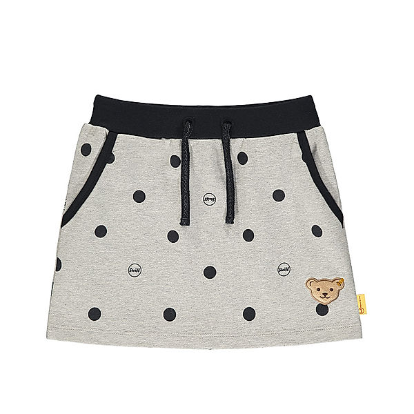 Steiff Sweatrock BEAR TO SCHOOL MINI GIRLS in grey melange