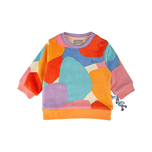 Sigikid Sweatshirt B - SKATING FLAMINGO PATTERN in bunt