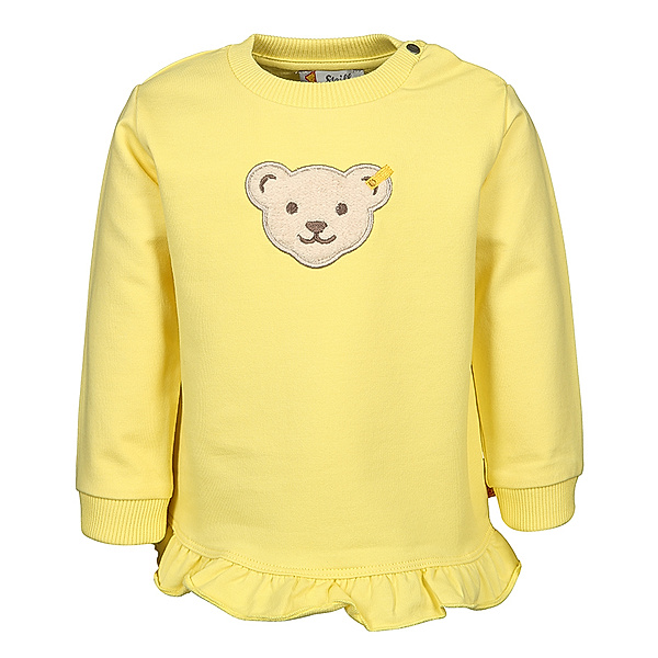 Steiff Sweatshirt BABY GIRL – SUMMER DAY in gelb