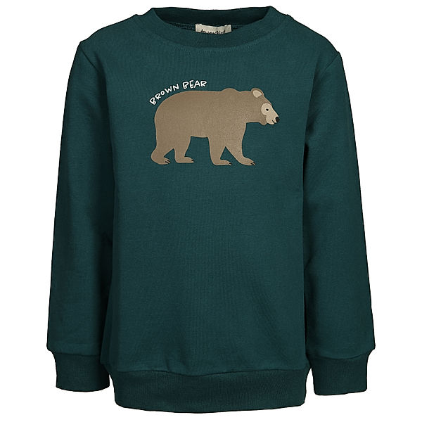 tausendkind collection Sweatshirt BÄR in dunkelgrün