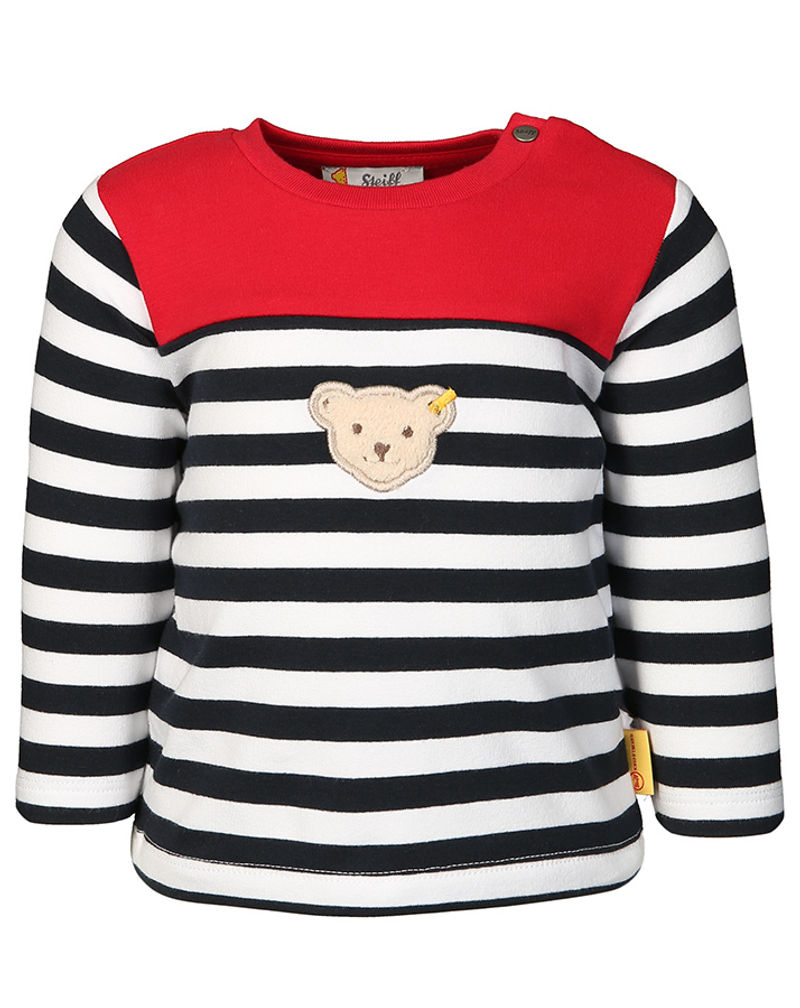 Sweatshirt BEAR TO SCHOOL BABY BOYS in navy rot kaufen