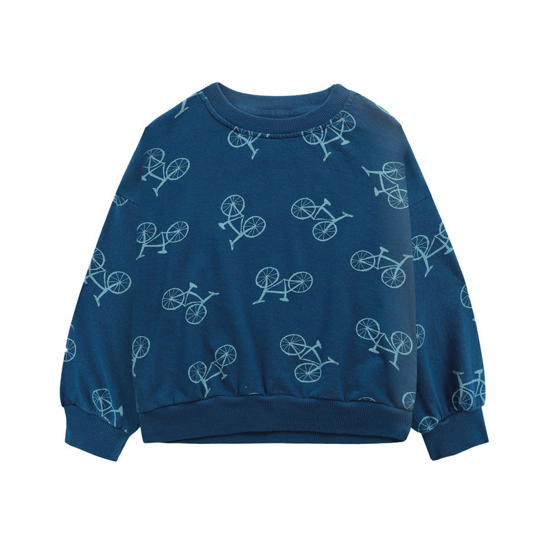 Sweatshirt BICYCLE in prussian blue