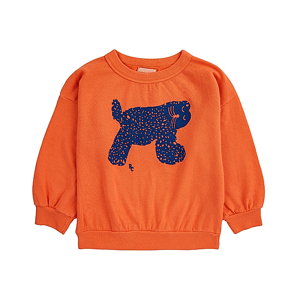 Bobo Choses Sweatshirt BIG CAT in orange