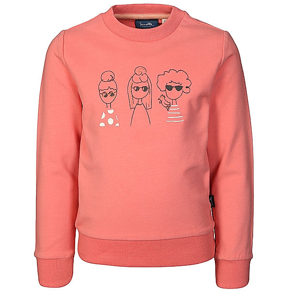 Sanetta Sweatshirt BIRD GIRLS in light pink