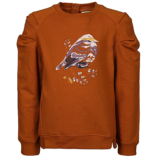 Minymo Sweatshirt BIRD in glazed ginger