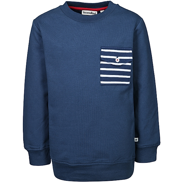 tausendkind collection Sweatshirt CONTRAST POCKET in dunkelblau